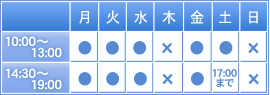 沼崎歯科医院診療時間